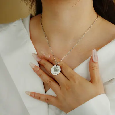 Style H - Silver Necklace