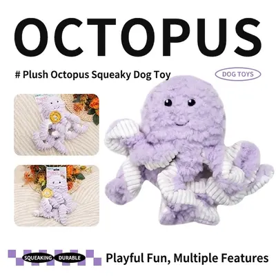 Dog Plush Squeaky Toy