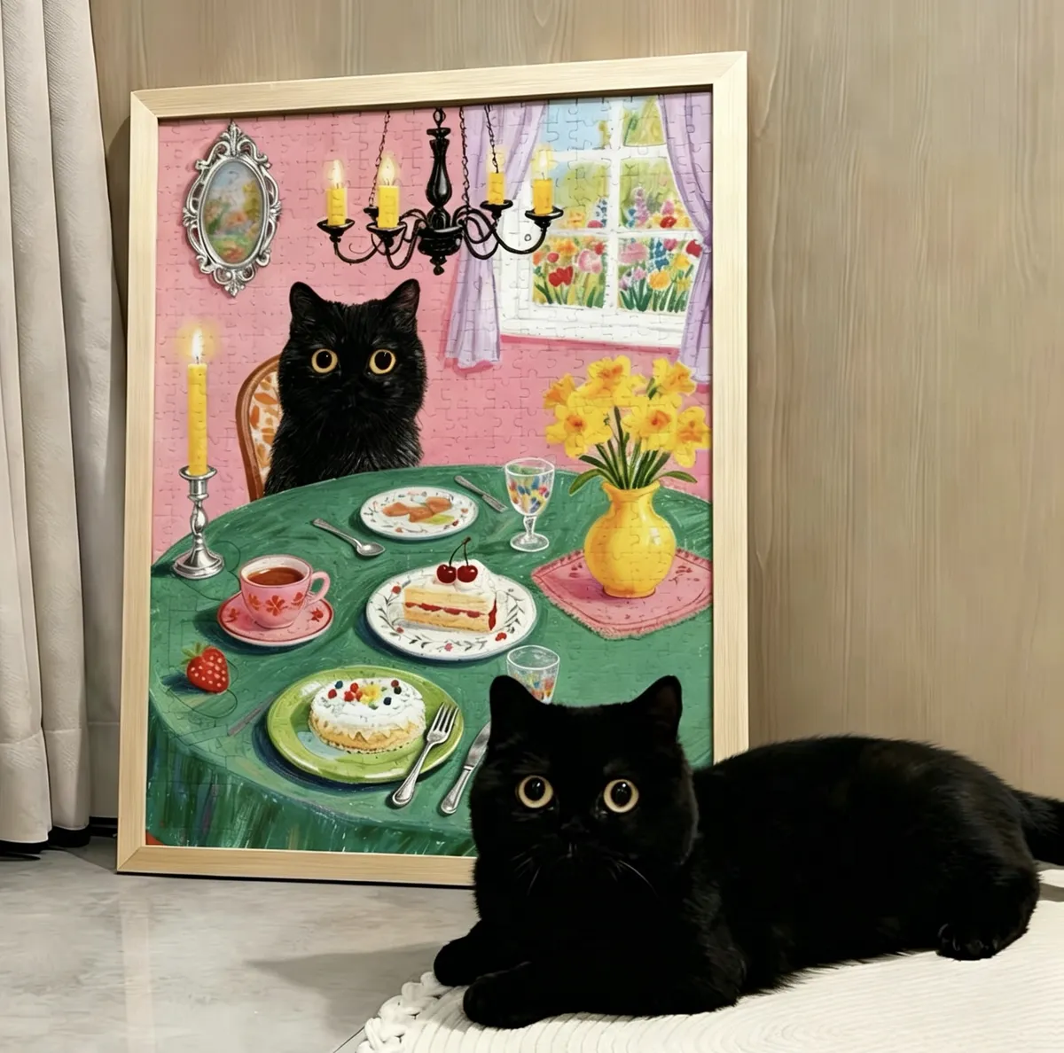 Custom Pet Portrait Puzzle